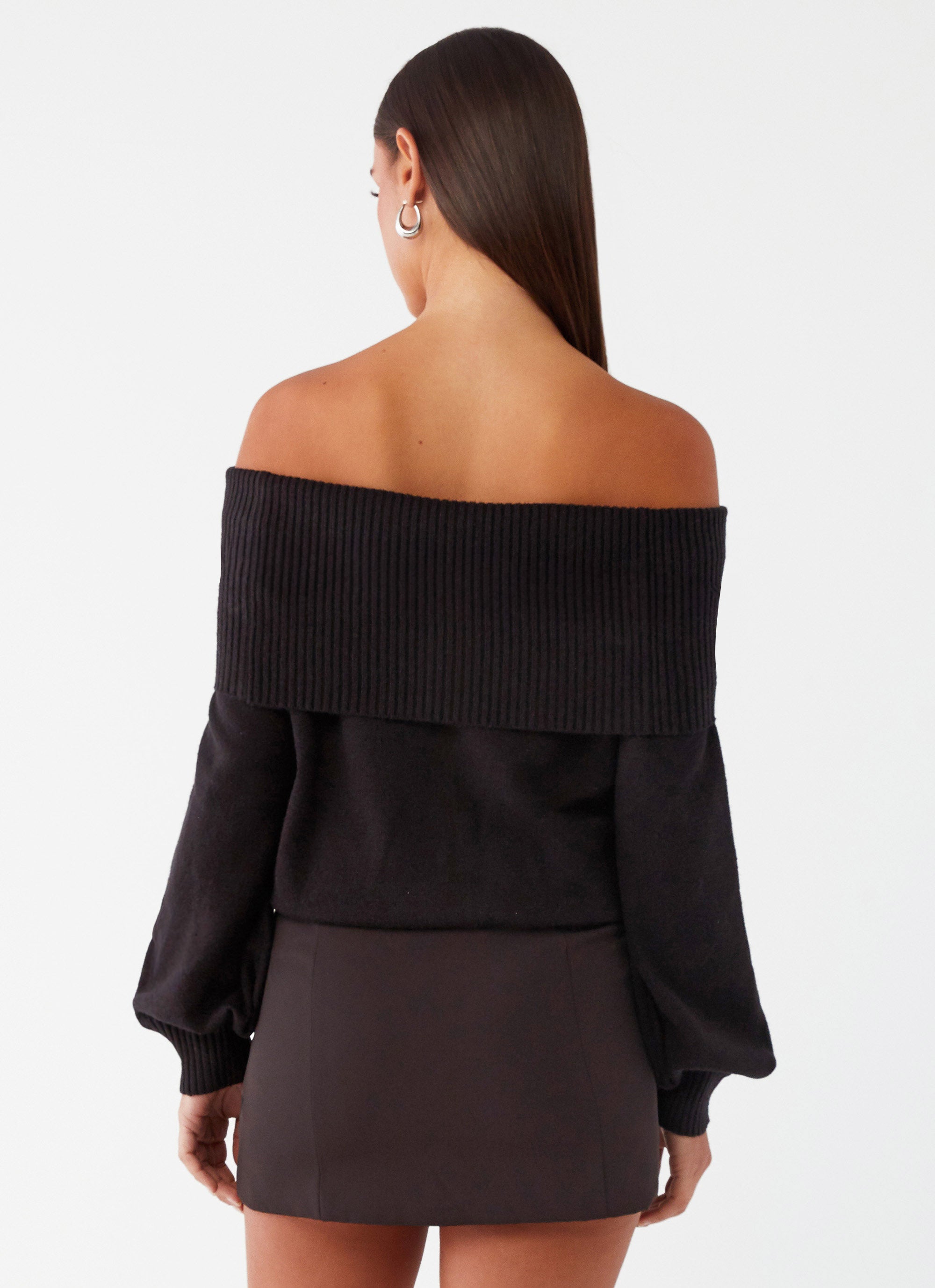 Oversized bardot jumper on sale