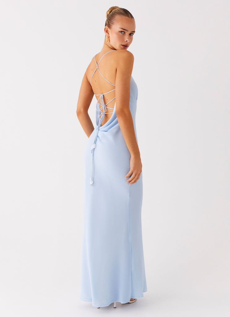Cabello Maxi Dress - Pale Blue Pale Blue / US 14 Cabello Maxi Dress - Pale Blue Pale Blue / US 14