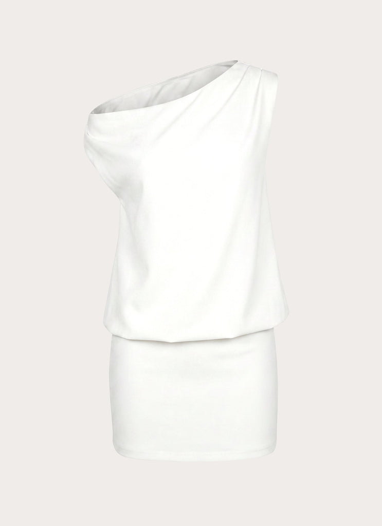cael mini dress White Sorority Dress | Caelen Mini Dress