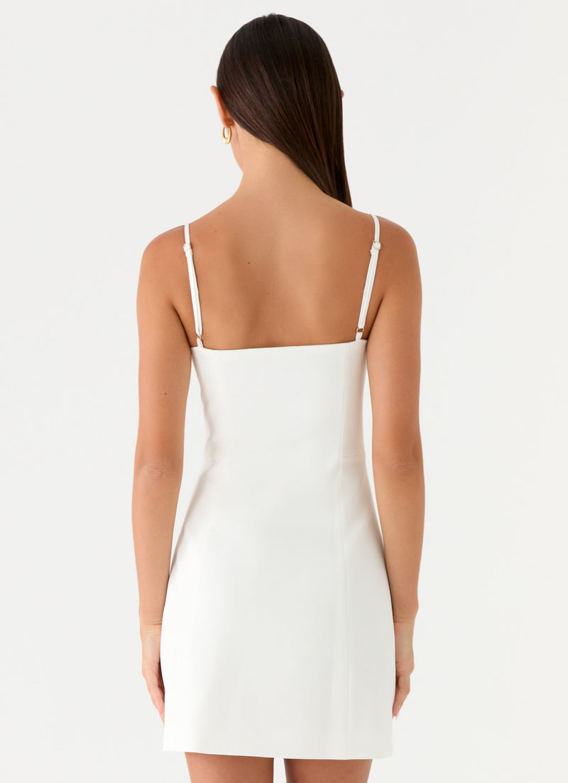 Caelia Mini Dress - White