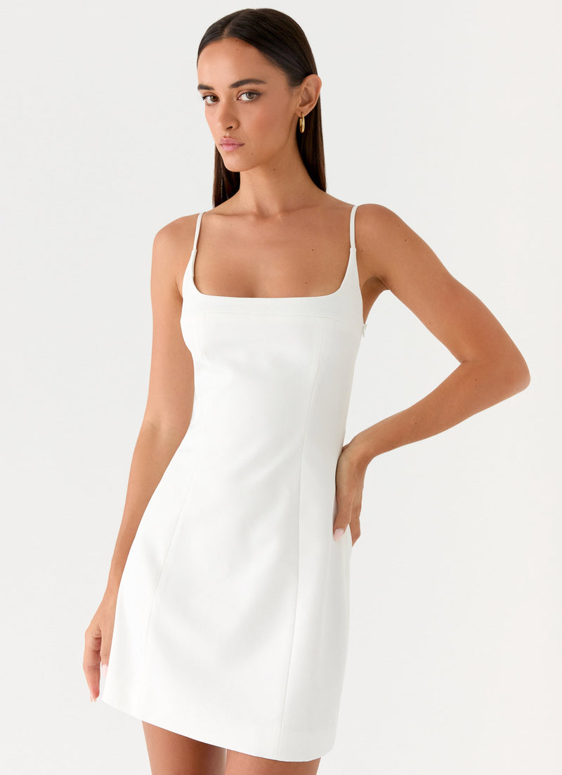 Caelia Mini Dress - White