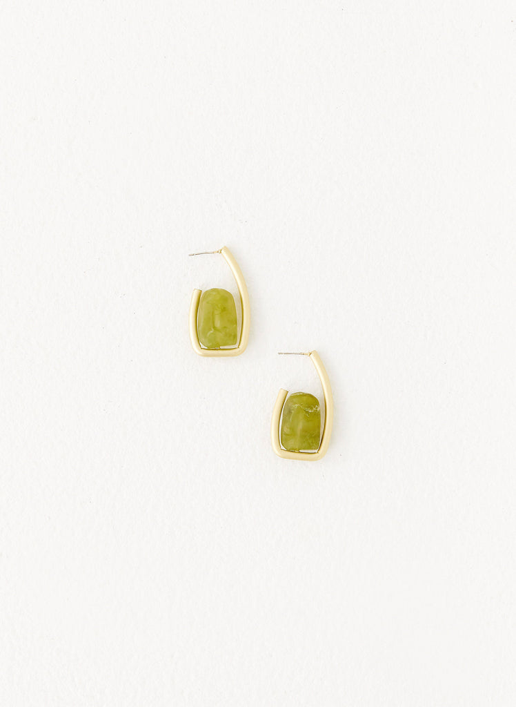 Cali Shore Earrings - Green