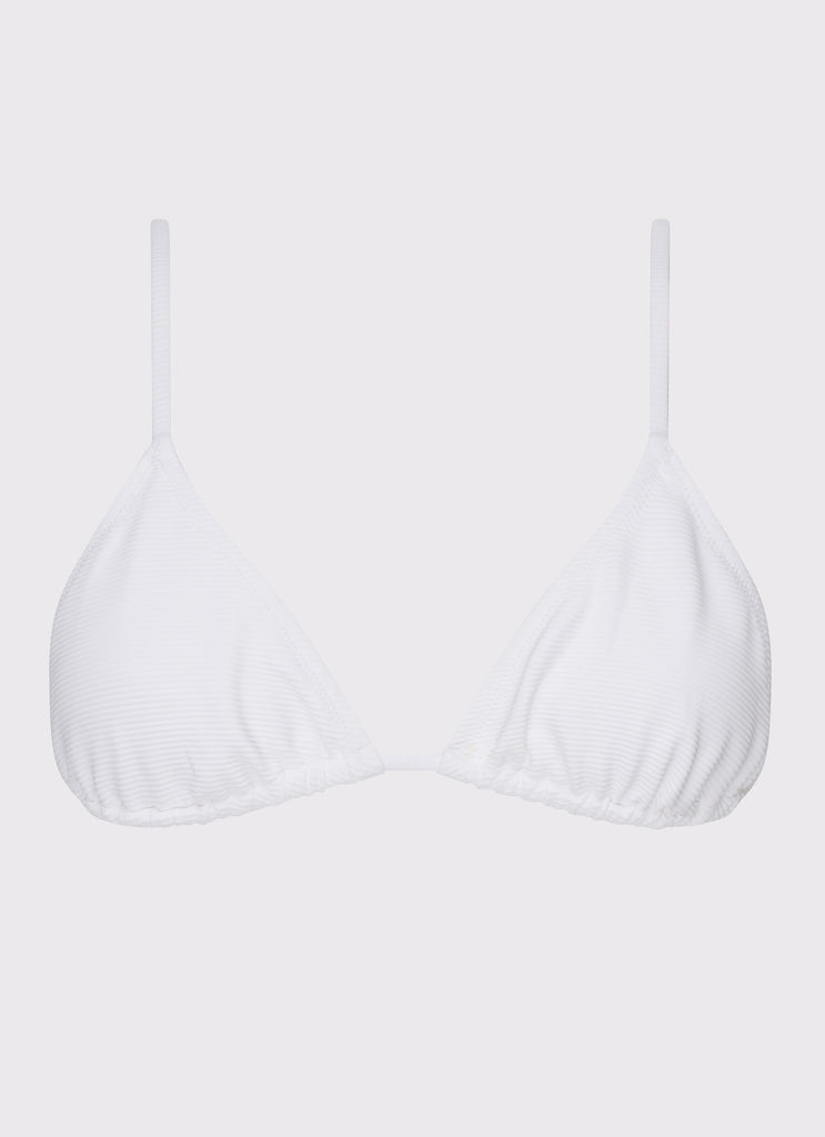 Calista Bikini Top - White