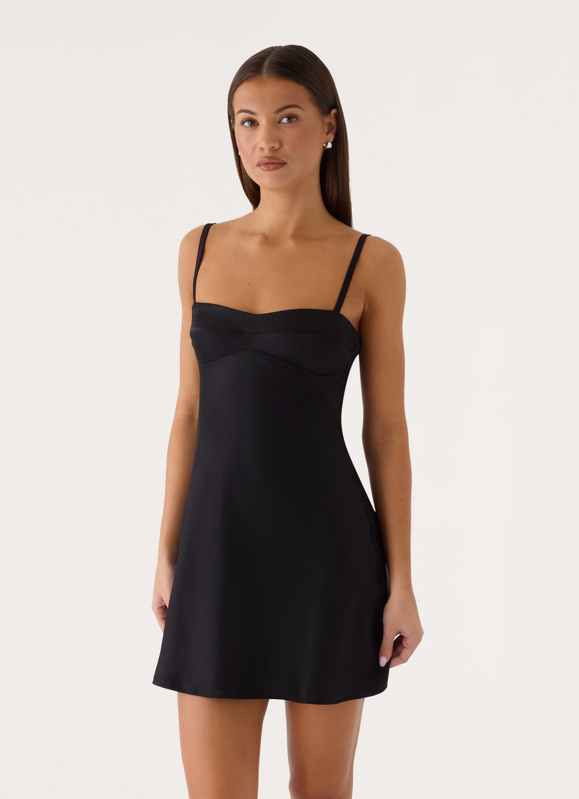 Camden Mini Dress - Black – Peppermayo US