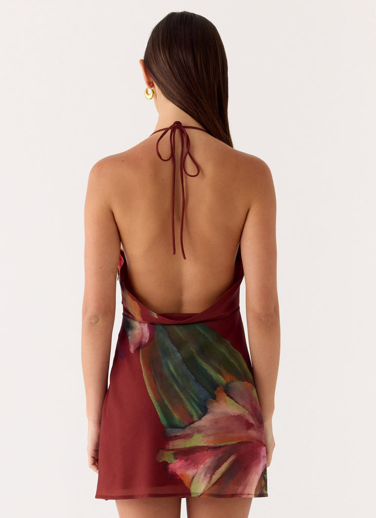 cuban dress Camilla Cowl Mini Dress