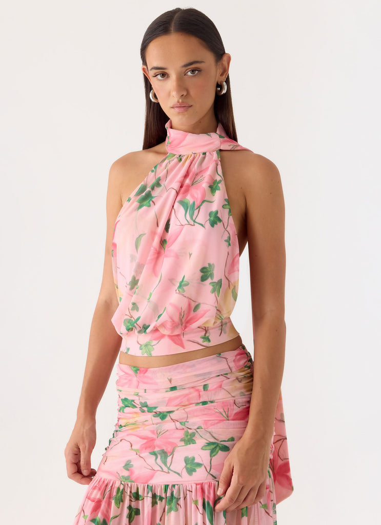 halter top spring dress halter top white dresses Show Me Your Mumu Jasmine Halter Maxi Dress Luxe Satin Ivory MD