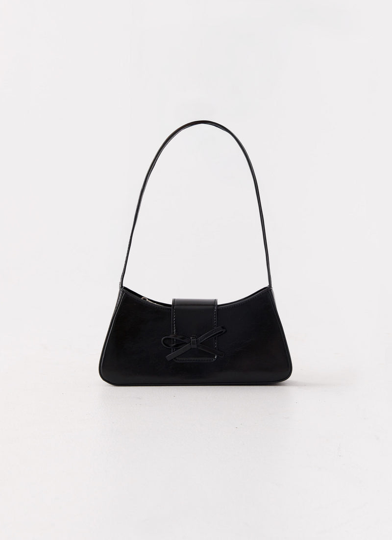 Cara Bow Bag Black 4 Peppermayo