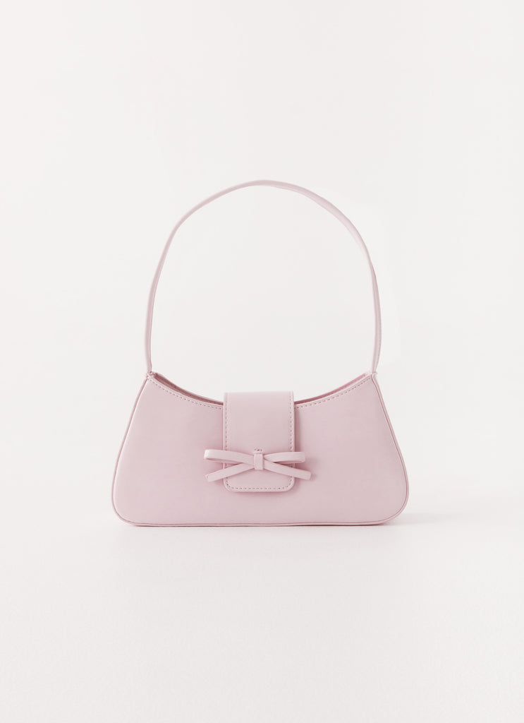 Cara Bow Shoulder Bag - Pink