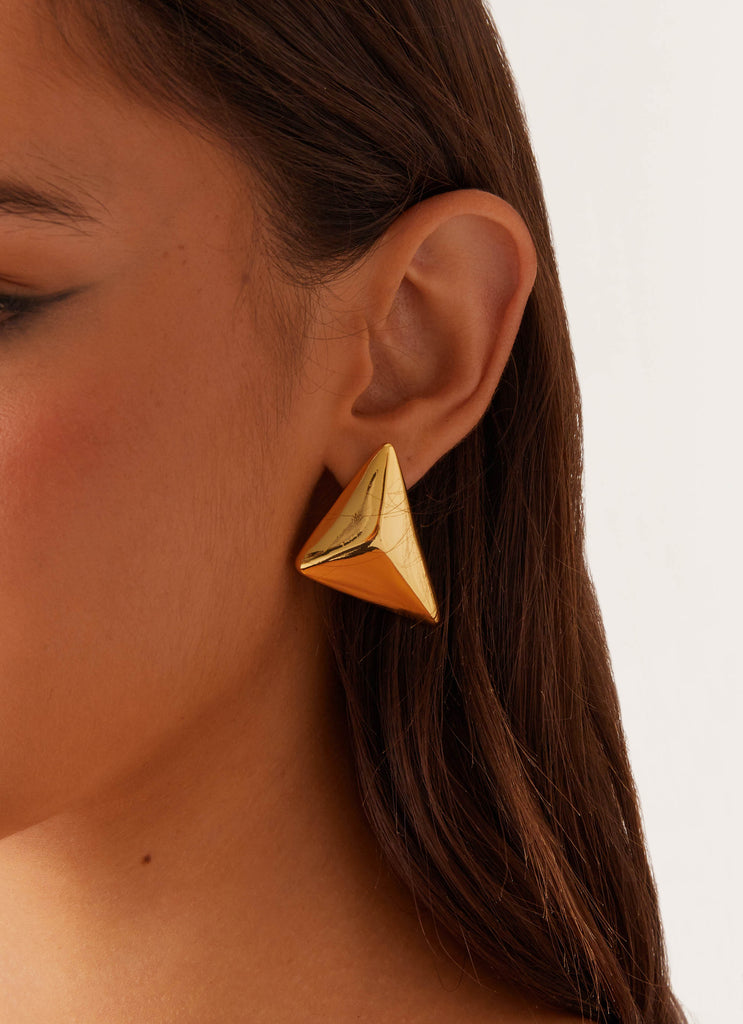 Carilynn Earrings - Gold