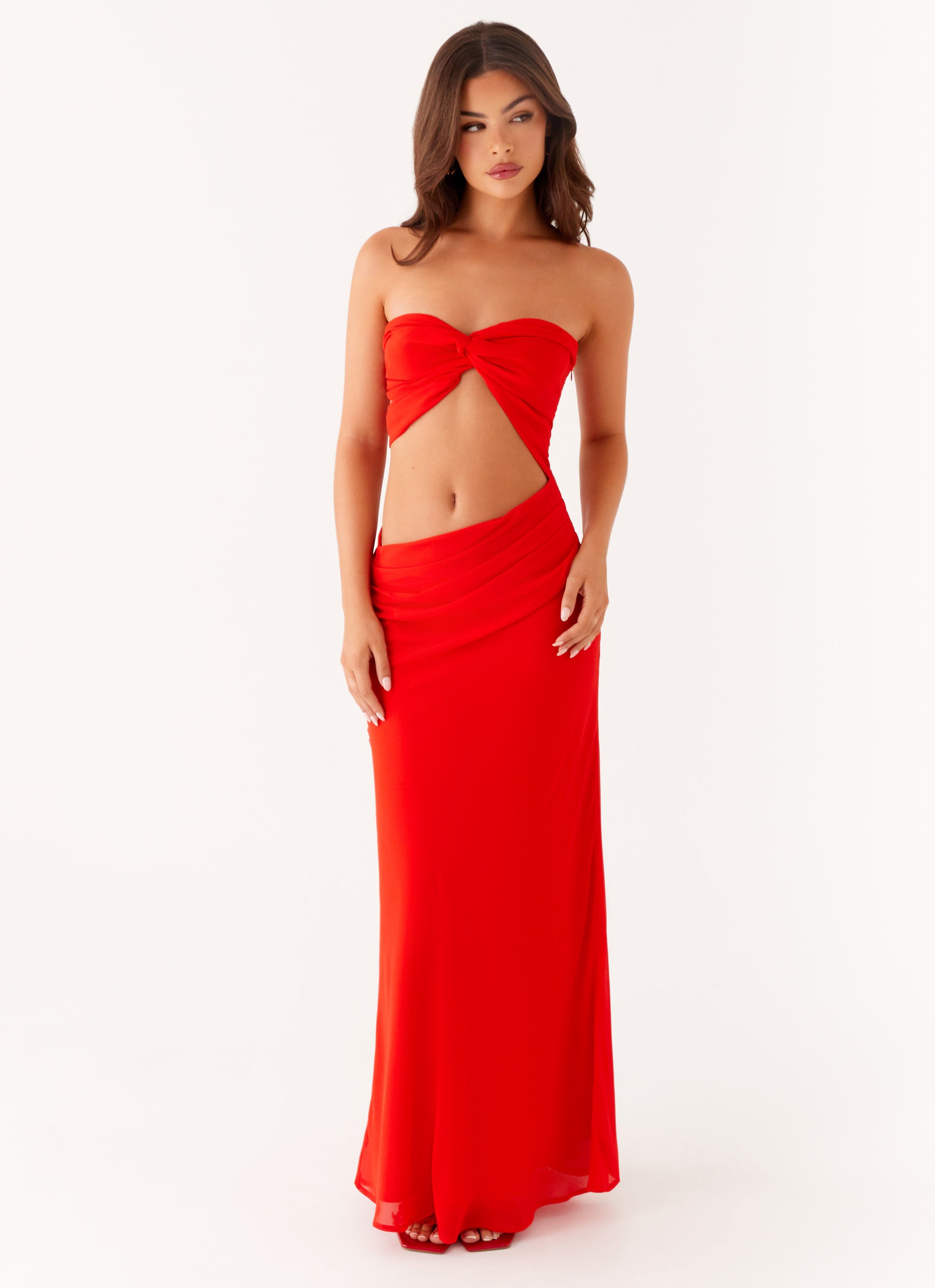 Carla Maxi Dress - Red Red / US 8 Carla Maxi Dress - Red Red / US 8