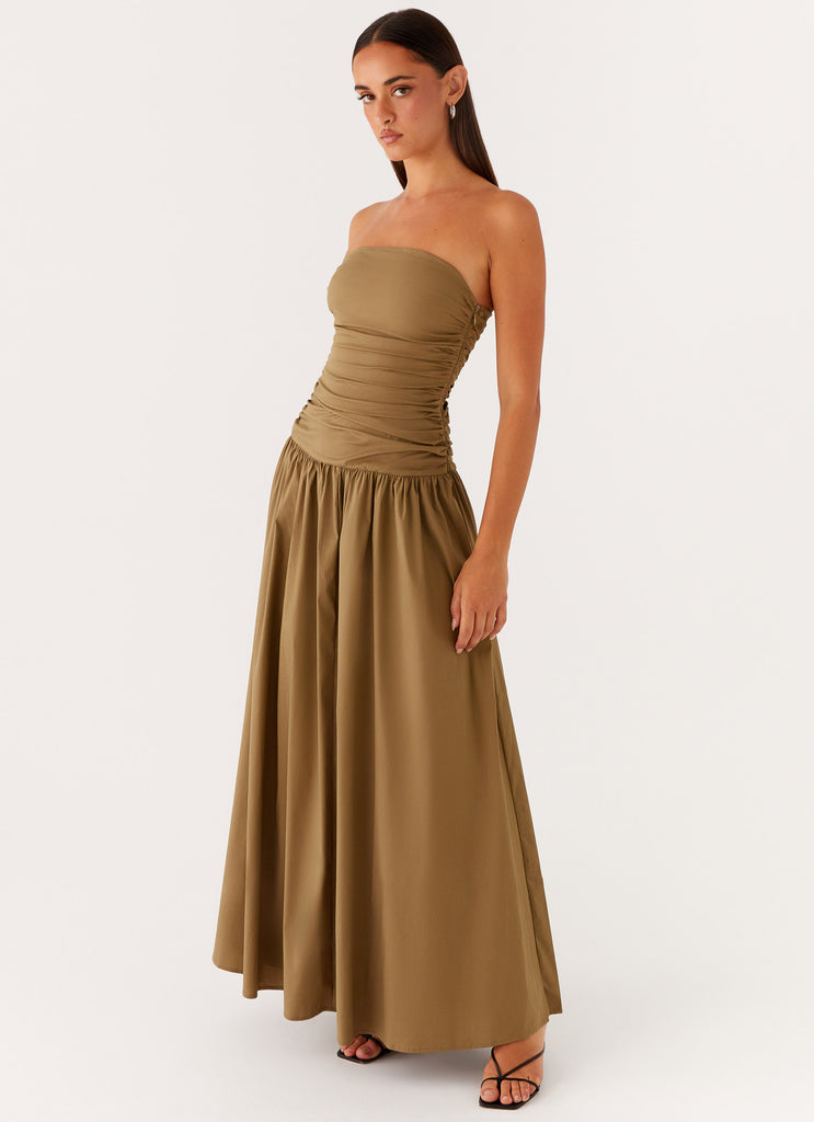 Carmel Maxi Dress - Khaki