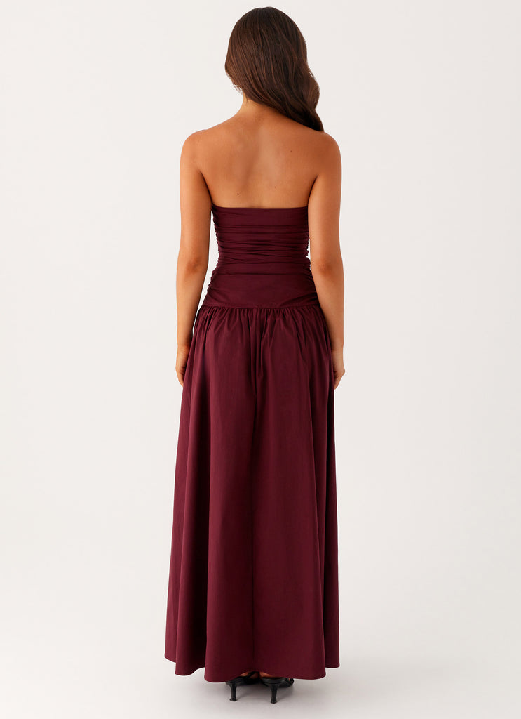 Carmel Maxi Dress - Mulberry