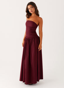 Carmel Maxi Dress - Mulberry