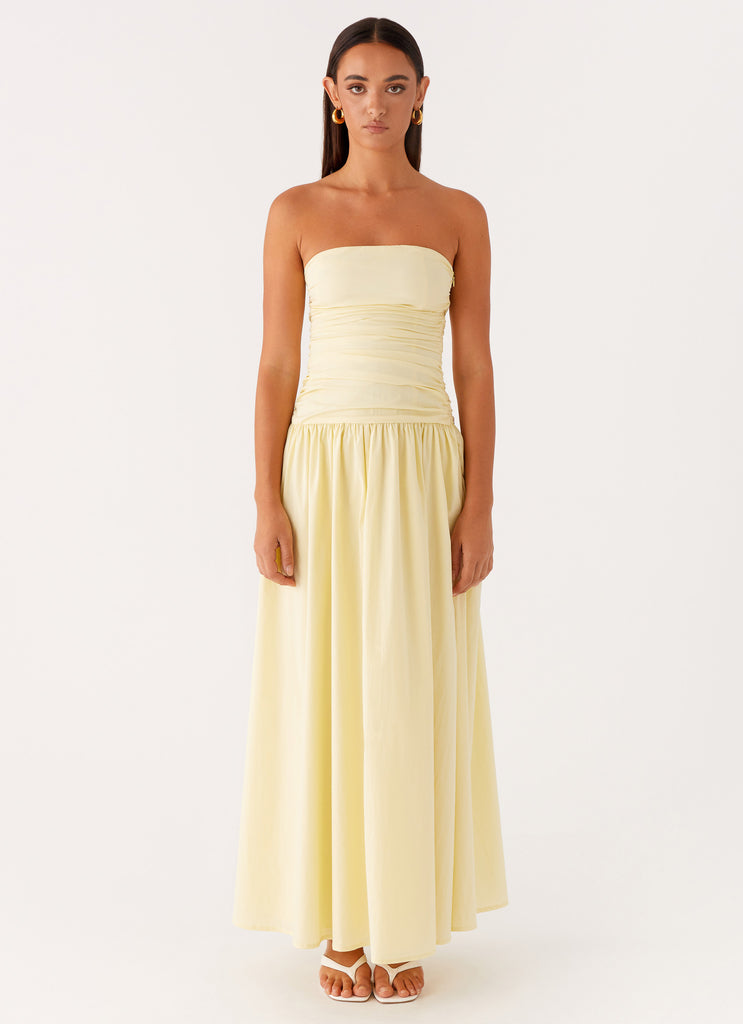 Carmel Maxi Dress - Yellow