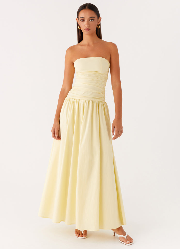 Carmel Maxi Dress - Yellow