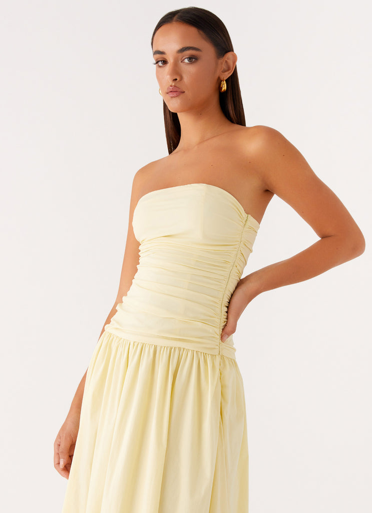 Carmel Maxi Dress - Yellow Carmel Maxi Dress - Yellow