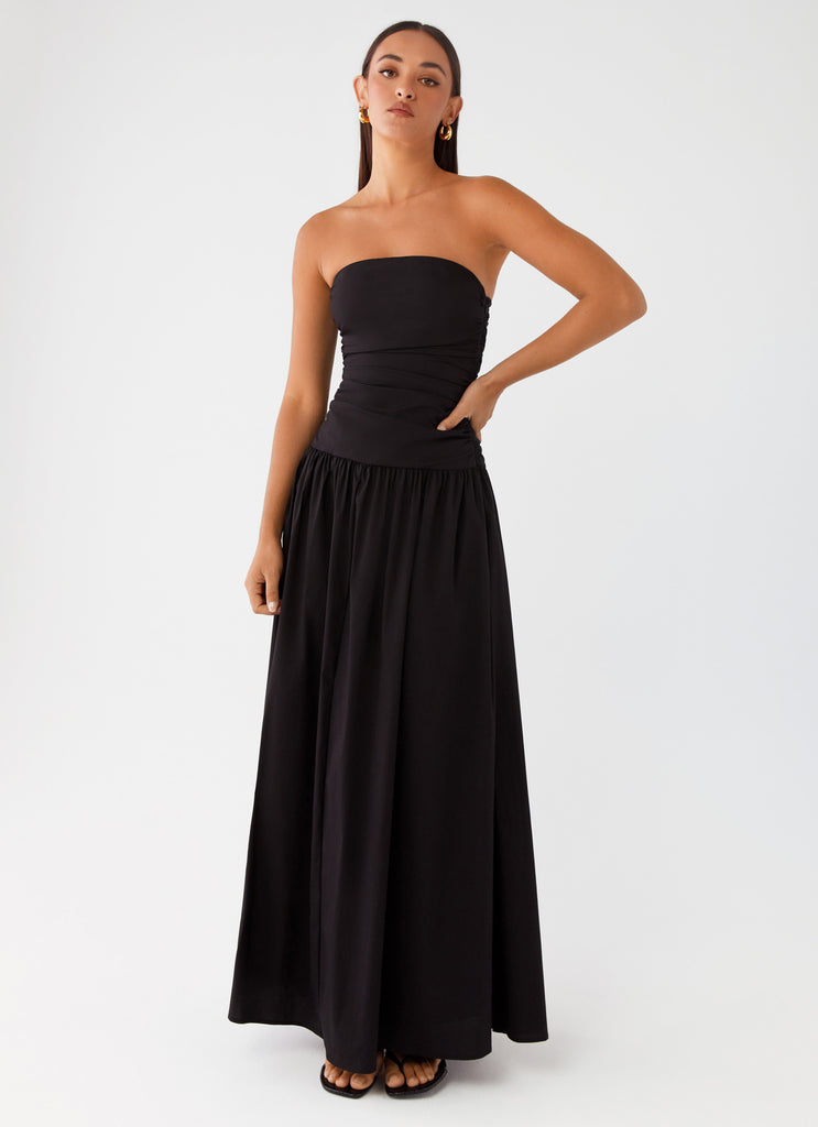 cartmel check maxi dress black / cream Cartmel Check Maxi Dress Black / Cream Tall