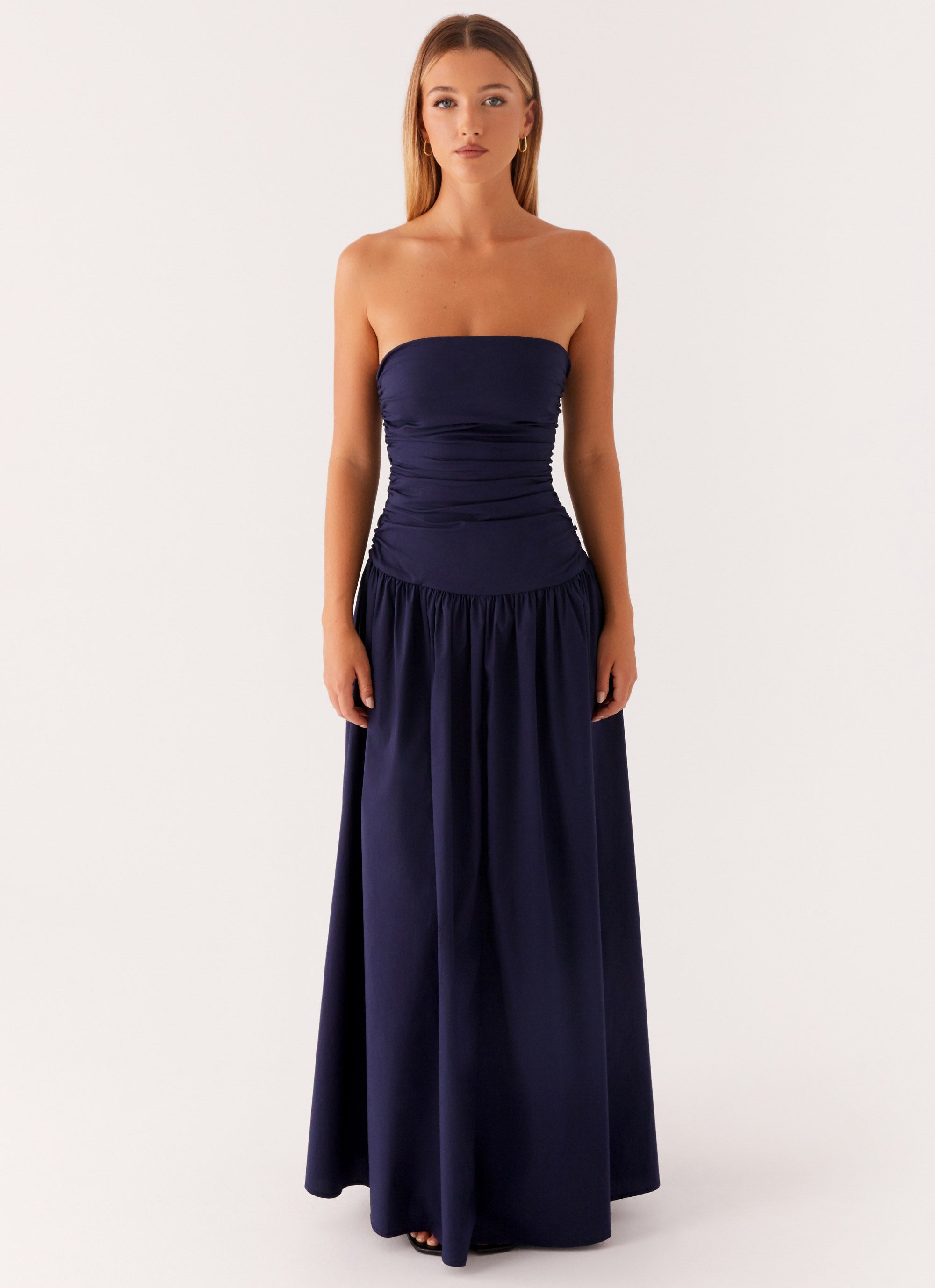 Carmel Maxi Dress - Navy – Peppermayo US