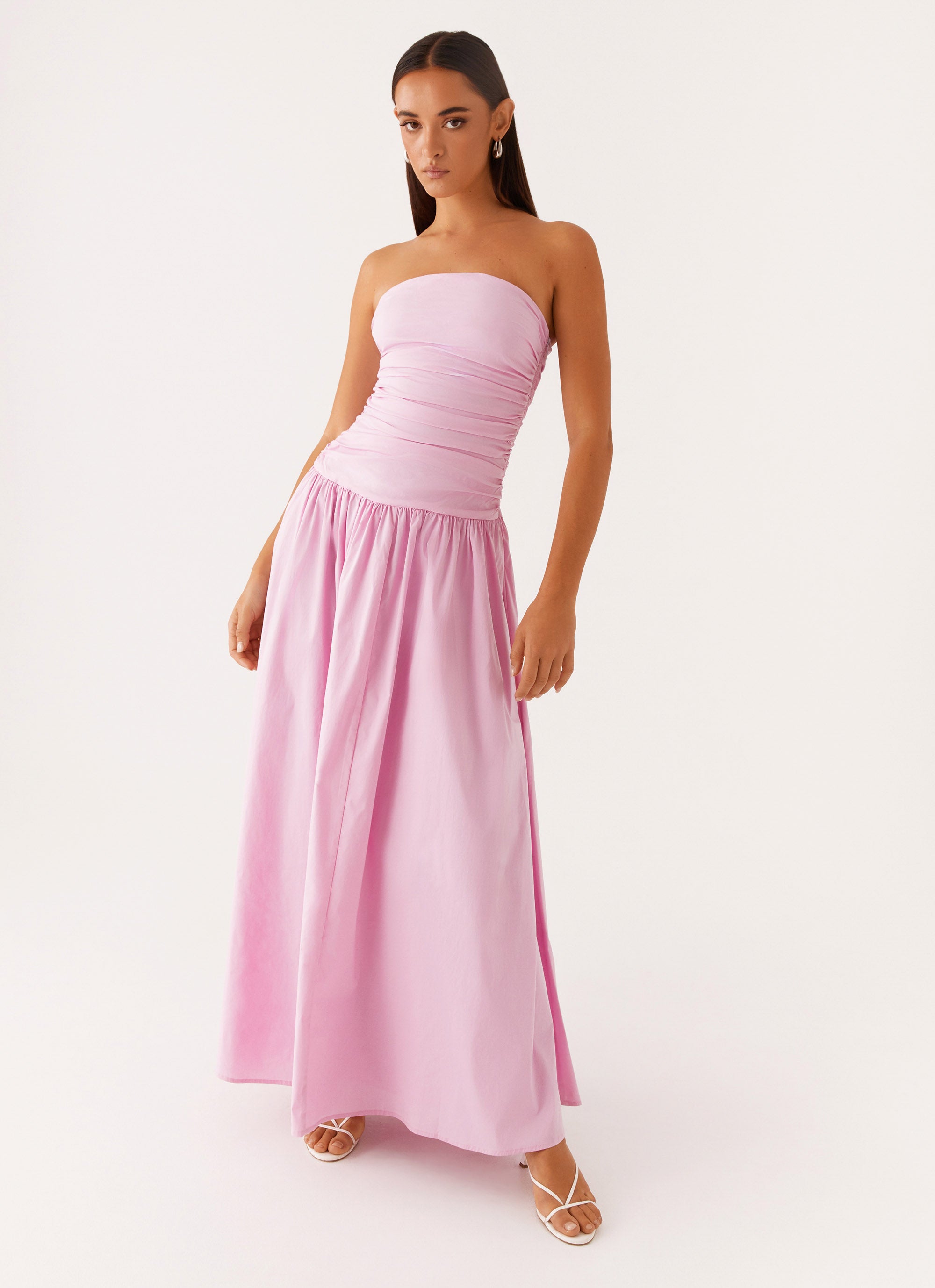 Carmel Maxi Dress - Pink – Peppermayo US