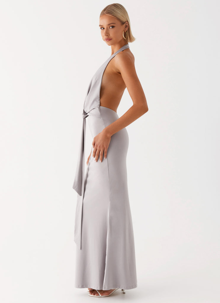 Carmella Maxi Dress - Grey Peppermayo US Carmella Maxi Dress - Grey Peppermayo US