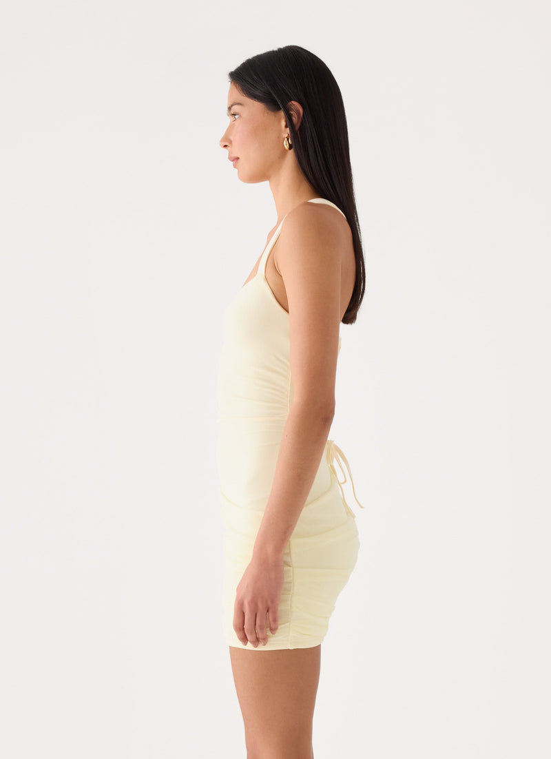 Carmellae Mini Dress - Yellow