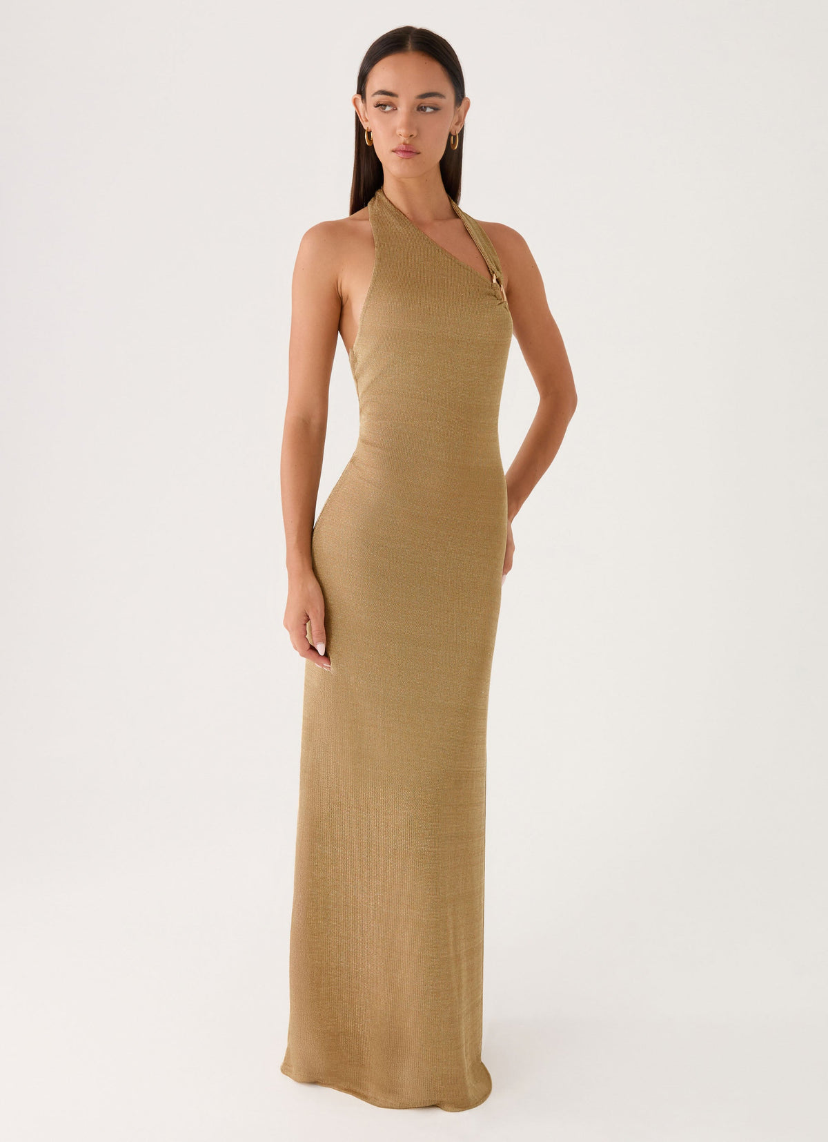 Rush Dress | Cassira Shimmer Maxi Dress