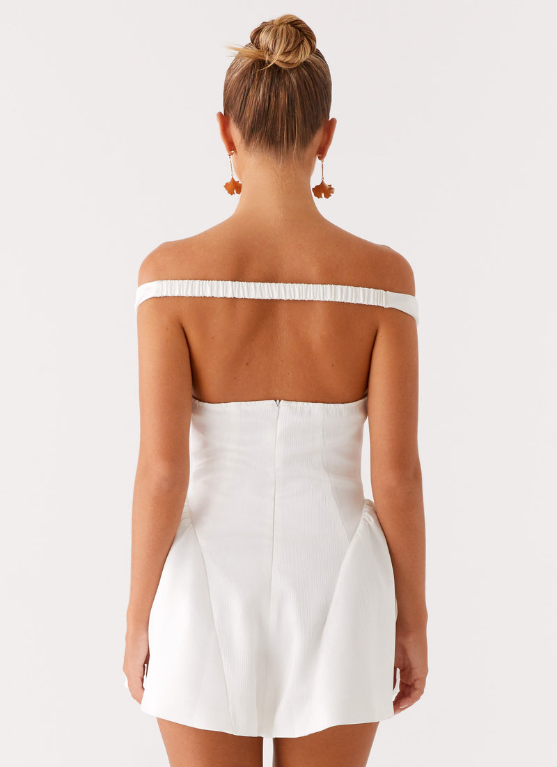 Cavella Mini Dress - White