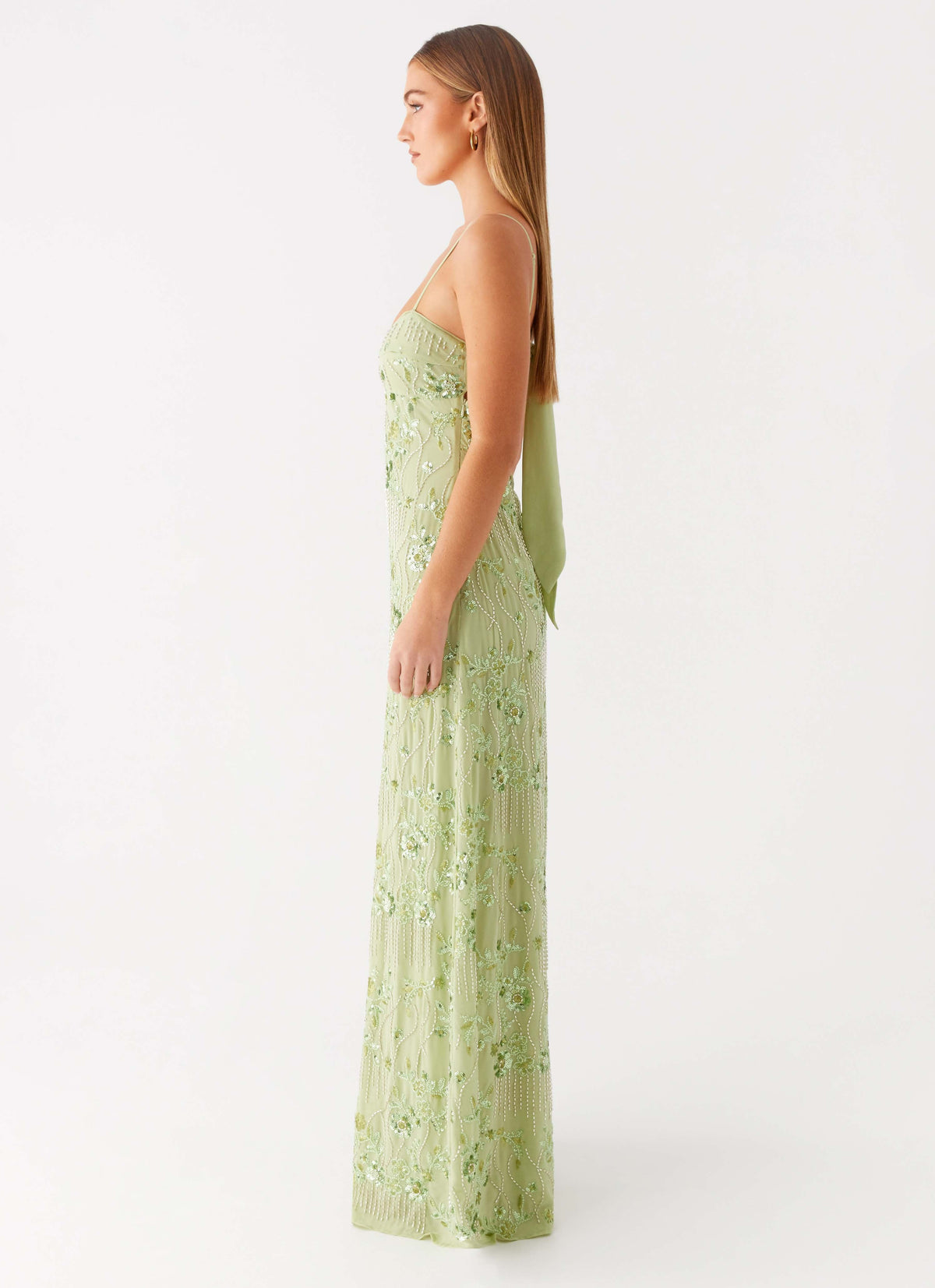Celandine Beaded Maxi Dress
