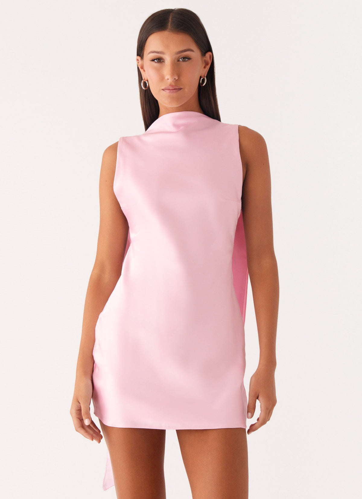 Cerina High Neck Mini Dress