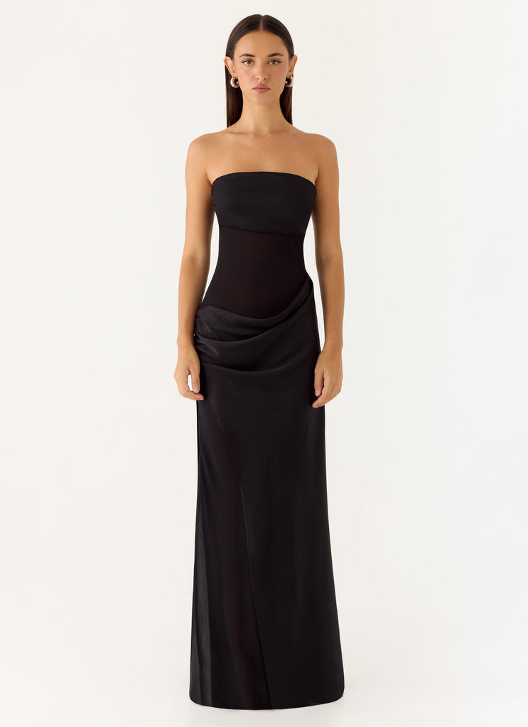 black champagne dress Champagne Skies Maxi Dress