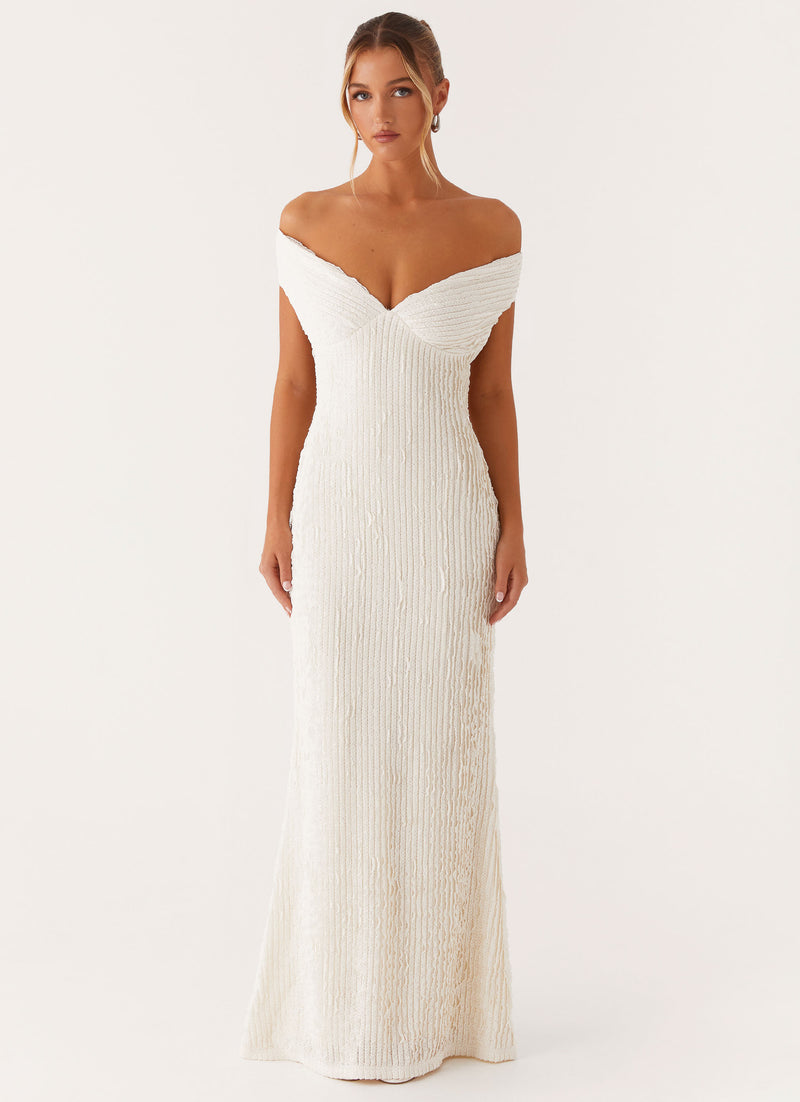 Chantelle Maxi Dress - Ivory