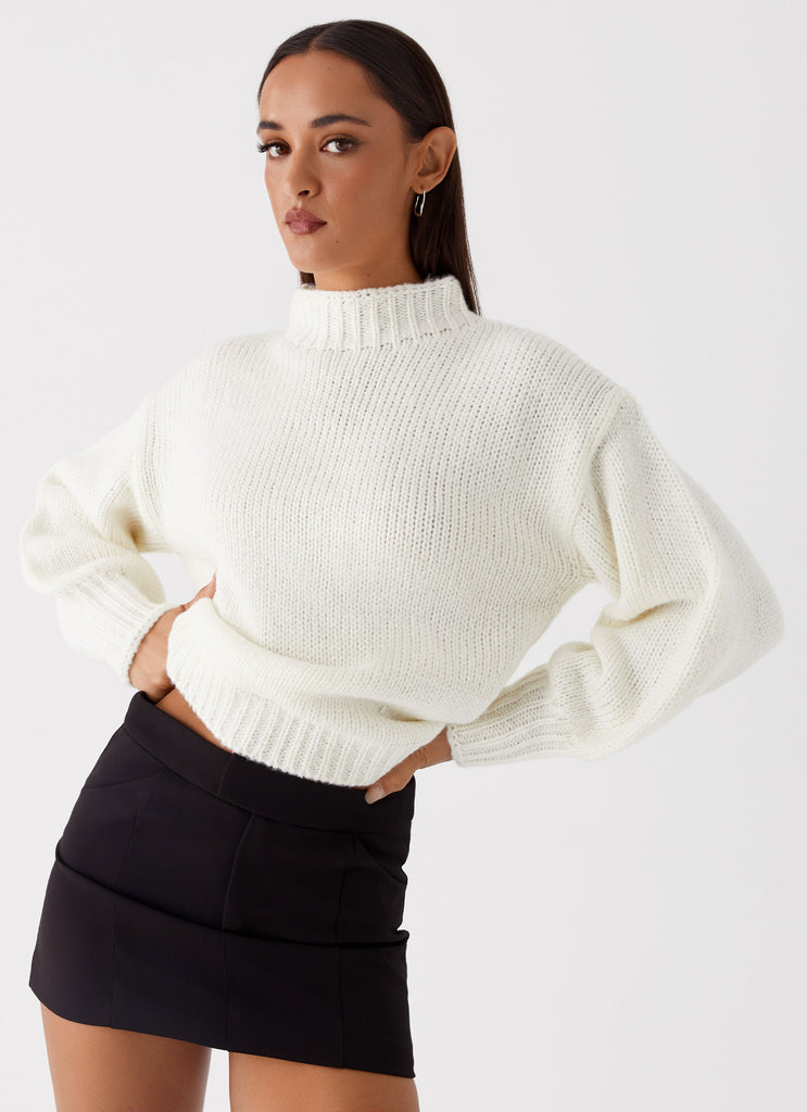 Charleston Knit Jumper - Off White