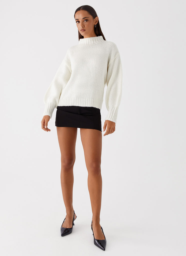 Charleston Knit Jumper - Off White