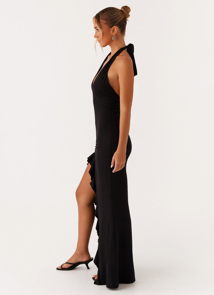 Charmed By You Maxi Dress - Black