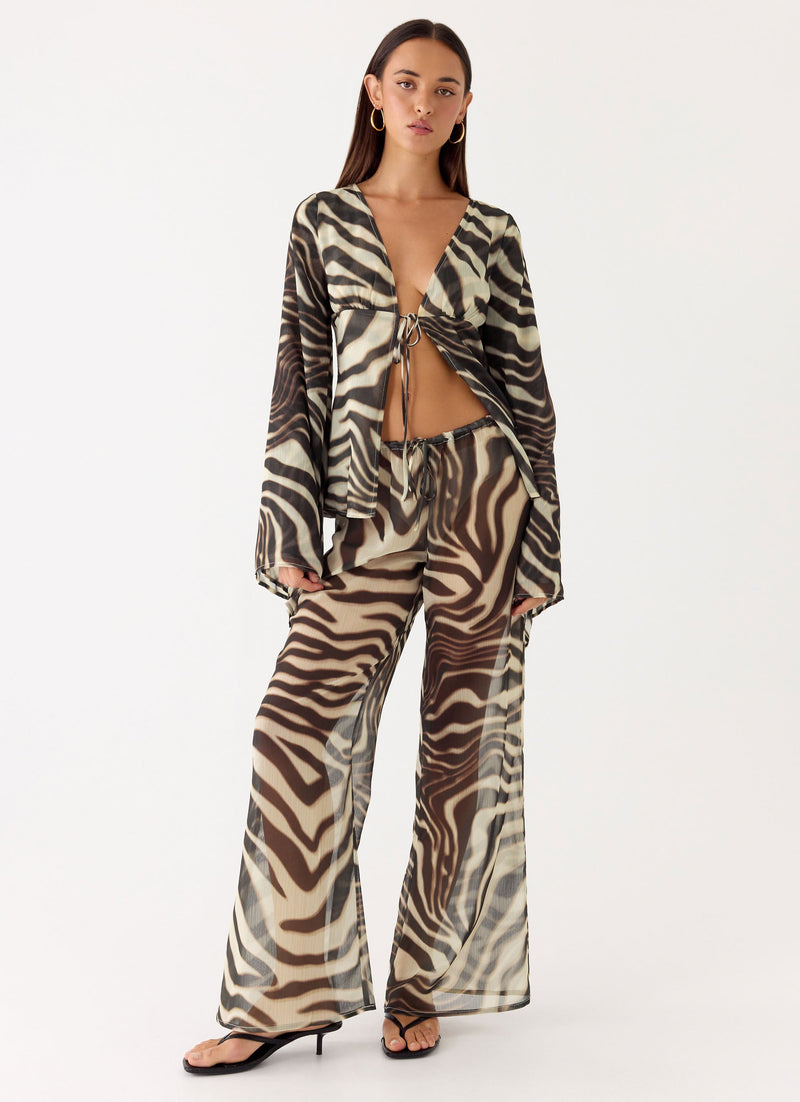 Chaty Top - Zebra