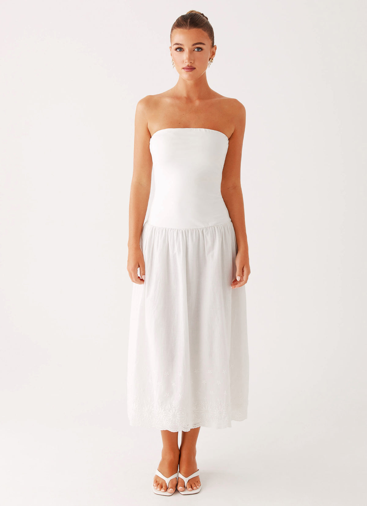 Cherry Skies Midi Dress