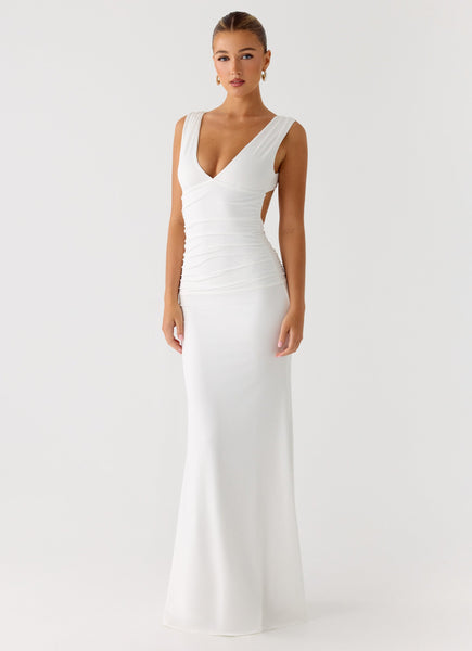 Cherry Sky Maxi Dress