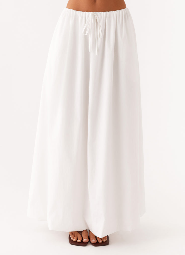 Cheryl Maxi Skirt - White