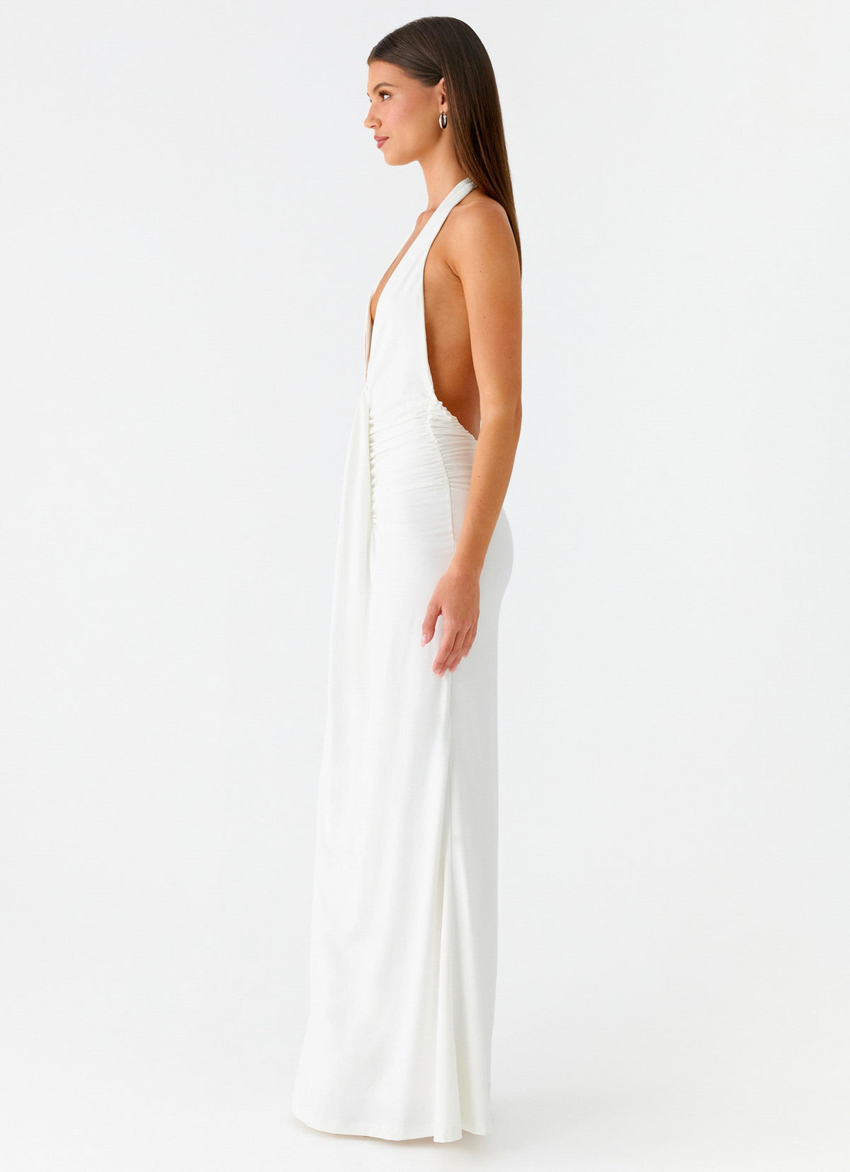 peppermayo halter dress Mira Neck Mini 68 cm / 26.77 in Alicia Satin Halter Mini Dress