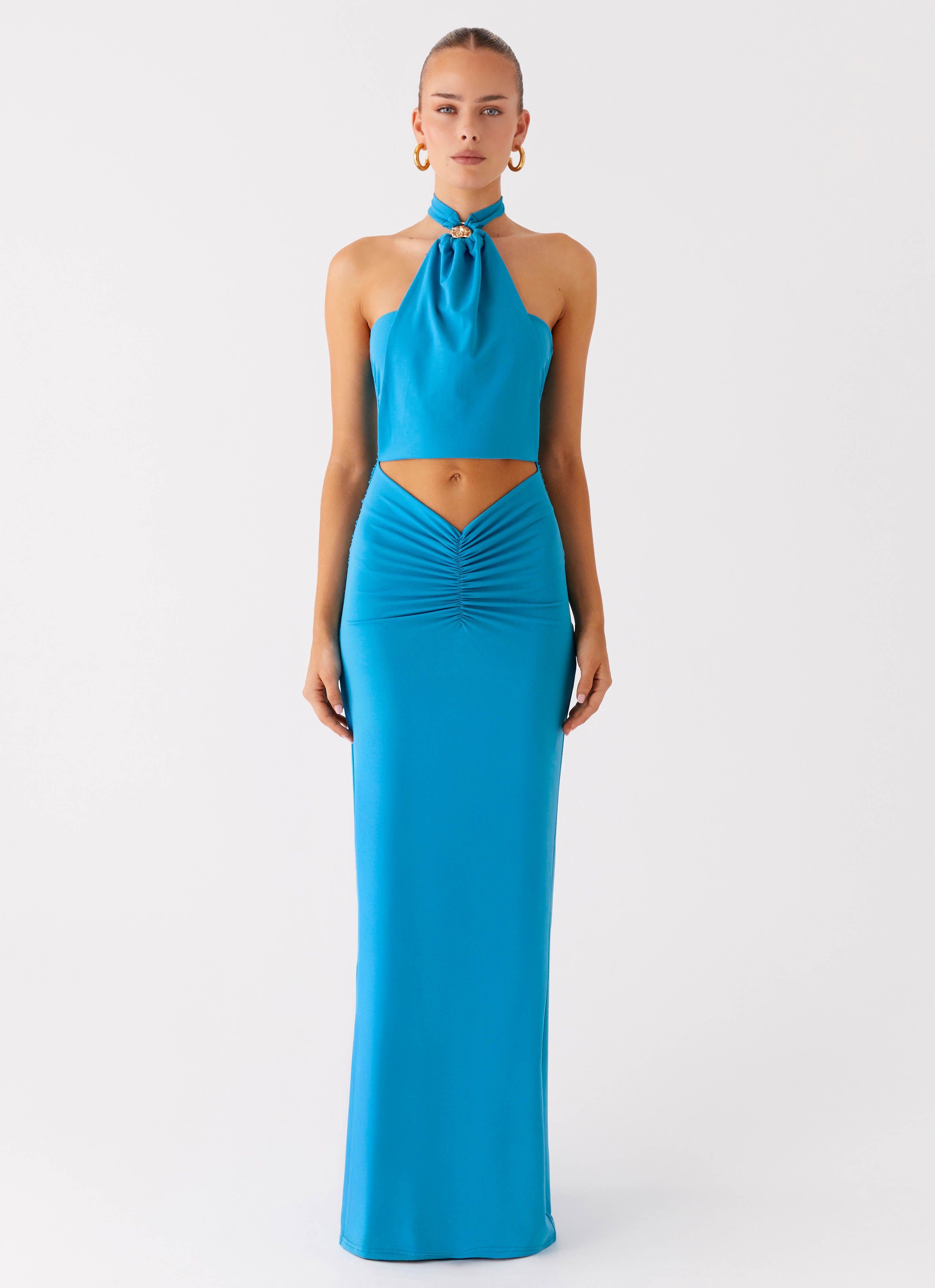 Chiquita Halter Maxi Dress