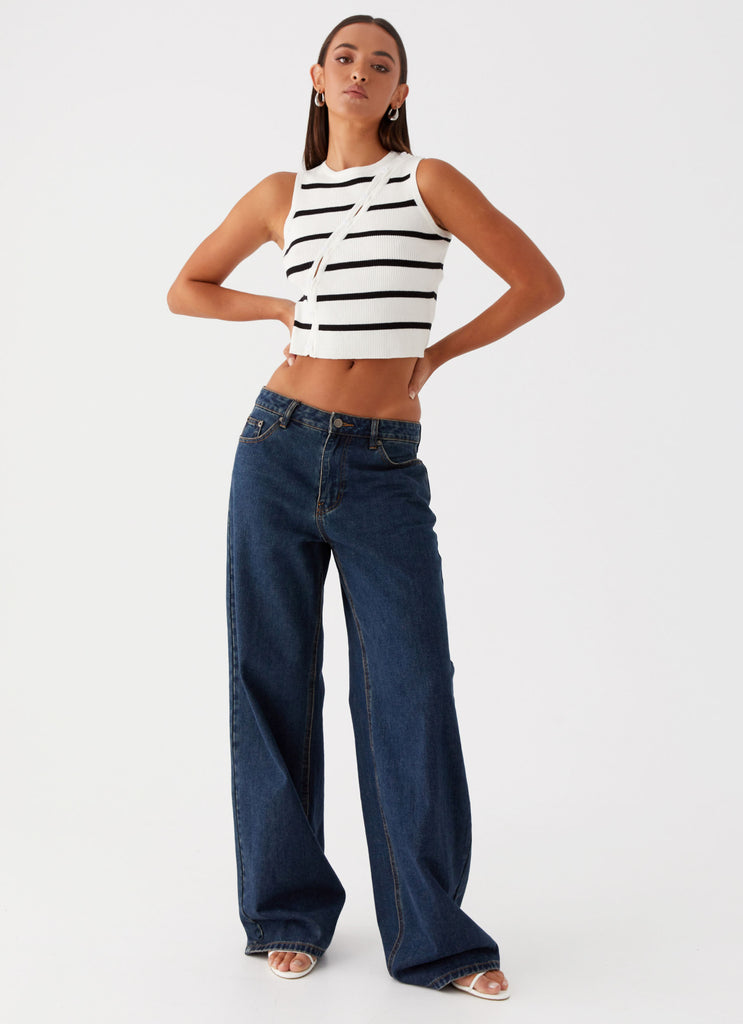 Womens Chromatic Charm Knit Top in the colour Ivory in front of a light grey background