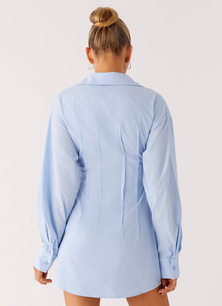 peppermayo shirt dress Sorority Rush Dress | Farretti Shirt Mini Dress