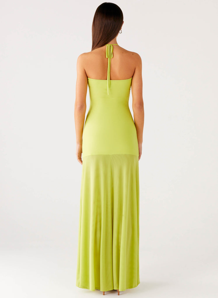 Claria Maxi Dress - Lime Peppermayo US Claria Maxi Dress - Lime Peppermayo US