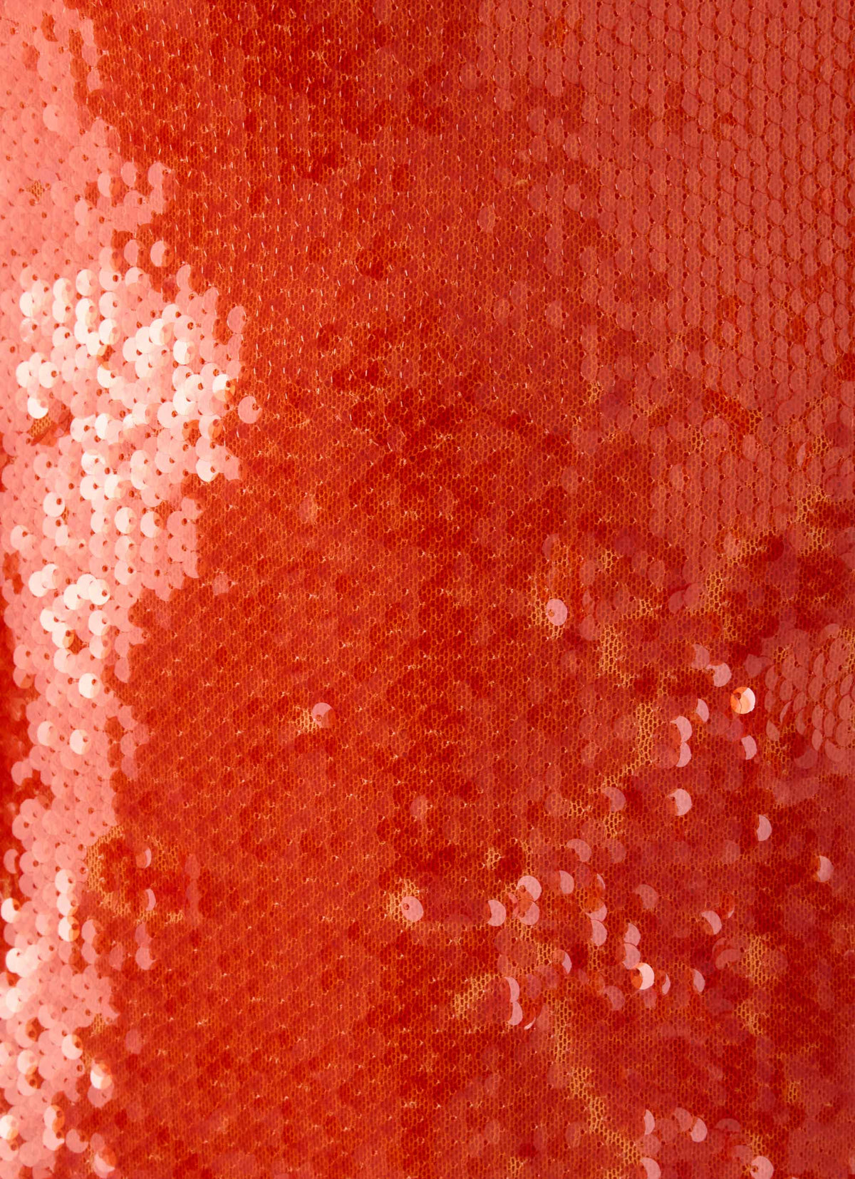 Claudine Sequin Mini Dress - Orange