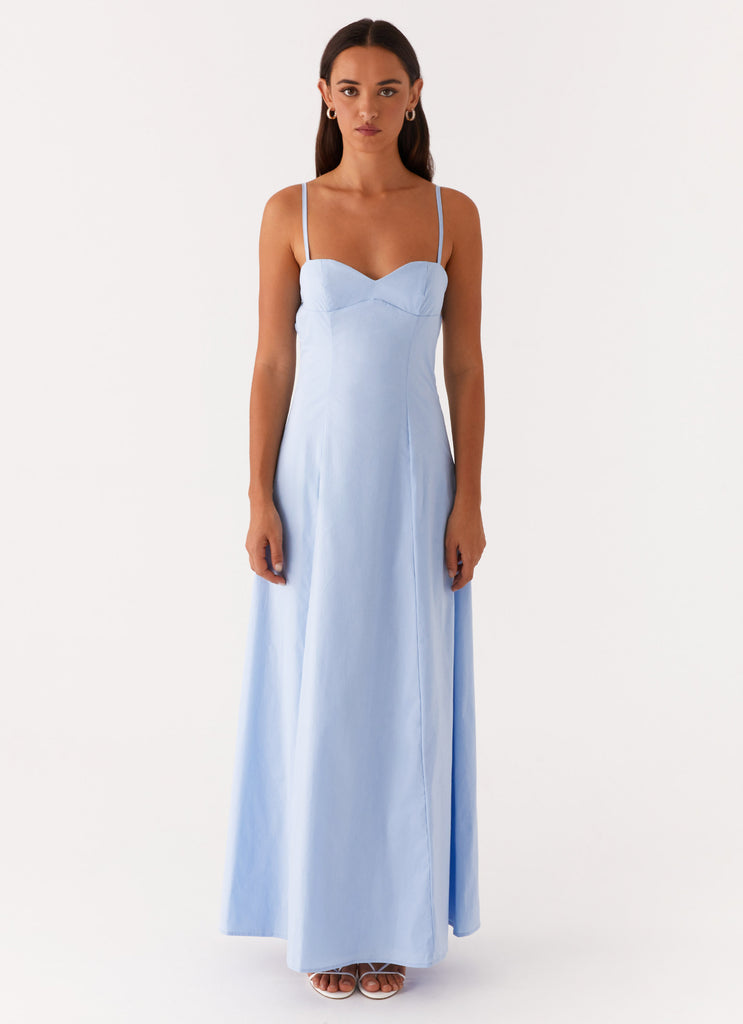 Clear As Day Maxi Dress - Blue Clear As Day Maxi Dress - Blue