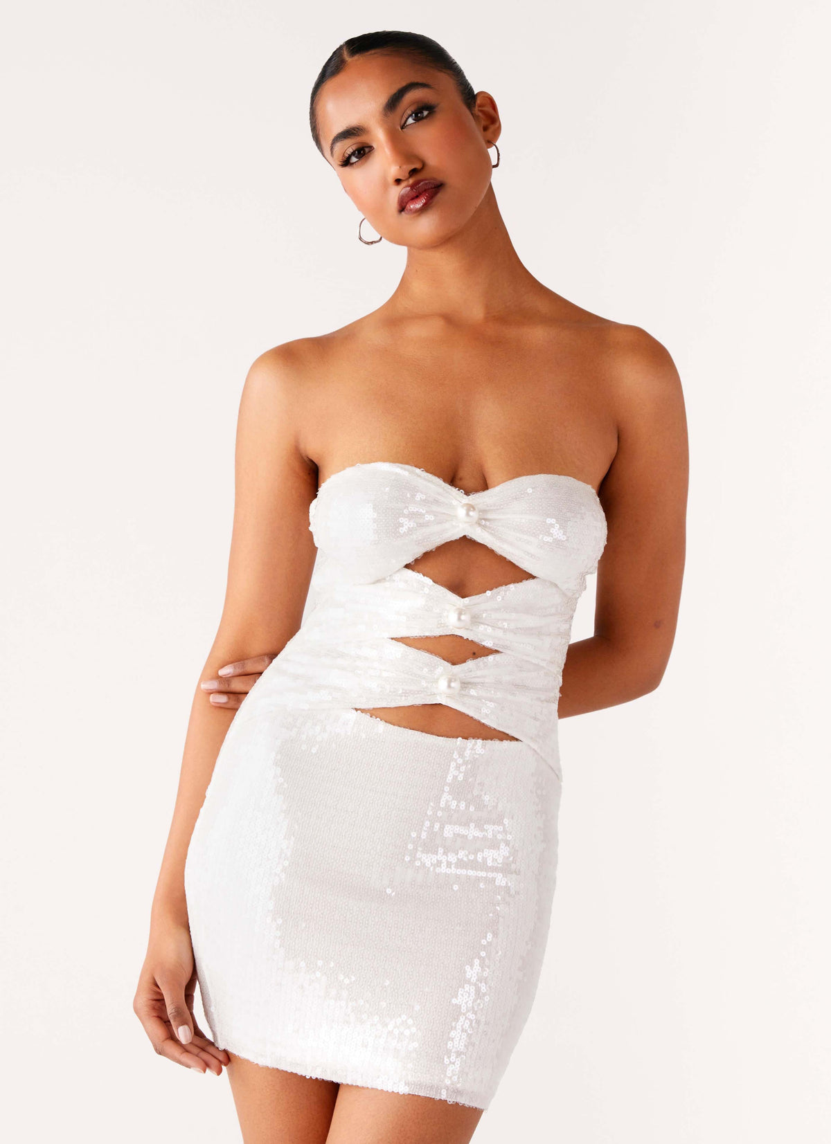 Clyra Sequin Mini Dress