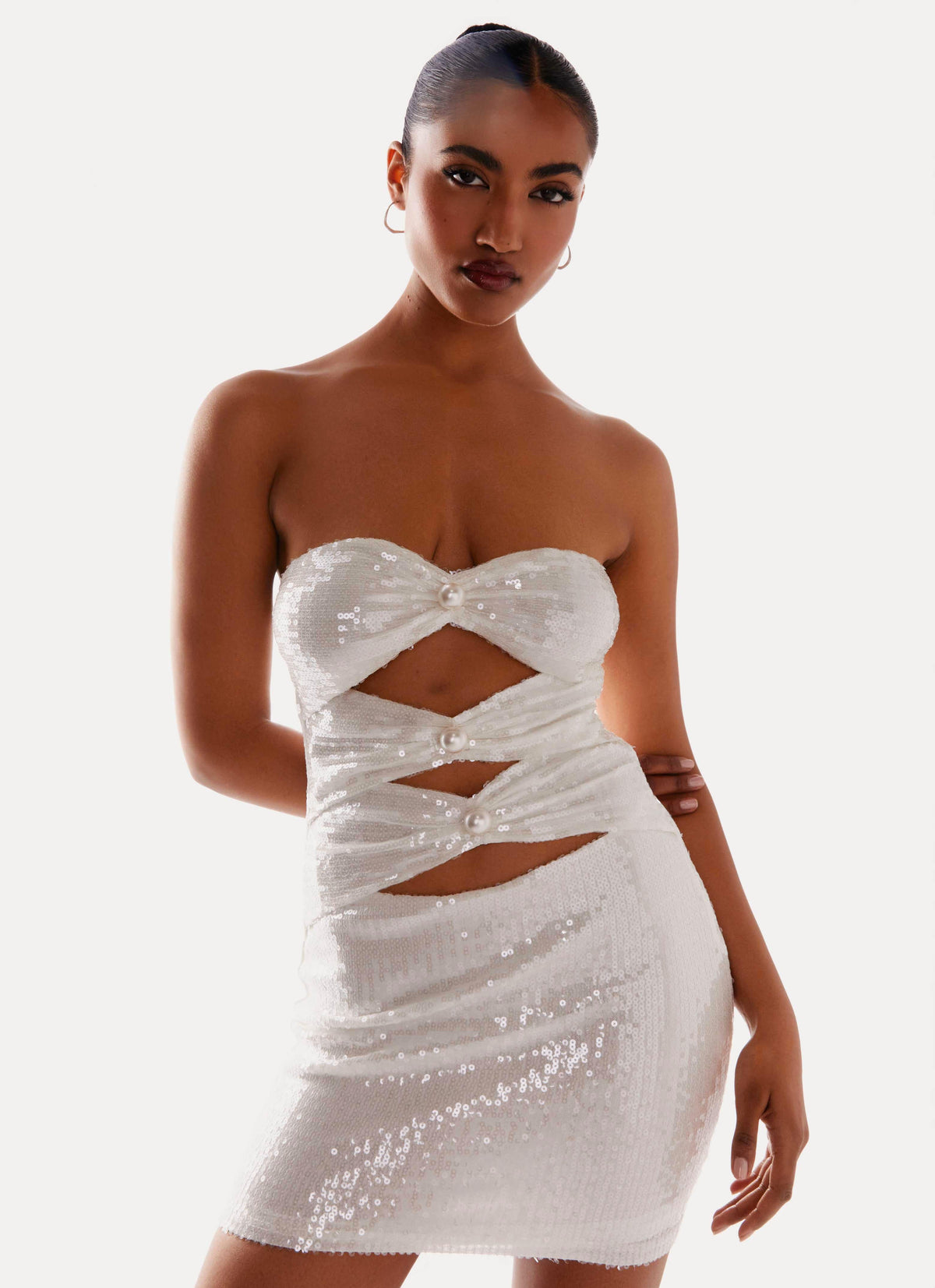 Clyra Sequin Mini Dress