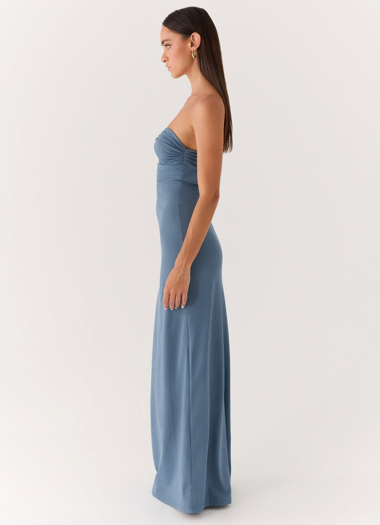 Coast Is Clear Maxi Dress - Coastal Blue Coastal Blue / US 16 Coast Is Clear Maxi Dress - Coastal Blue Coastal Blue / US 16