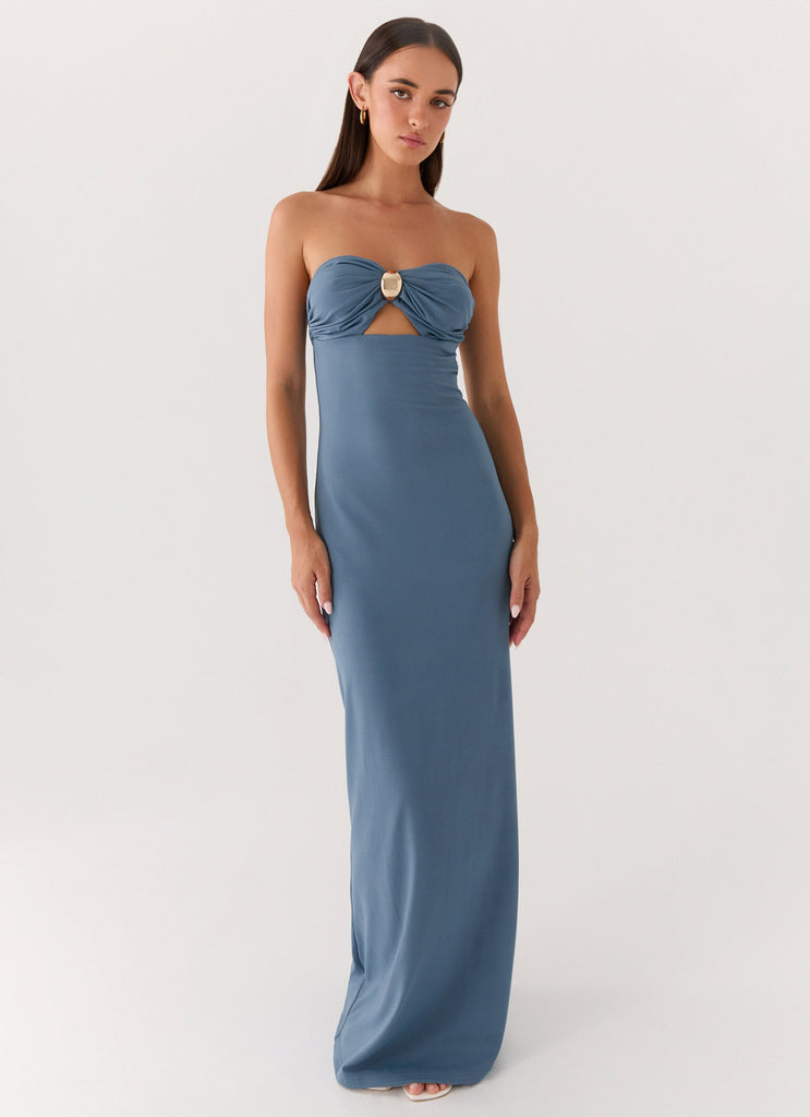 Coast Is Clear Maxi Dress - Coastal Blue Coastal Blue / US 16 Coast Is Clear Maxi Dress - Coastal Blue Coastal Blue / US 16