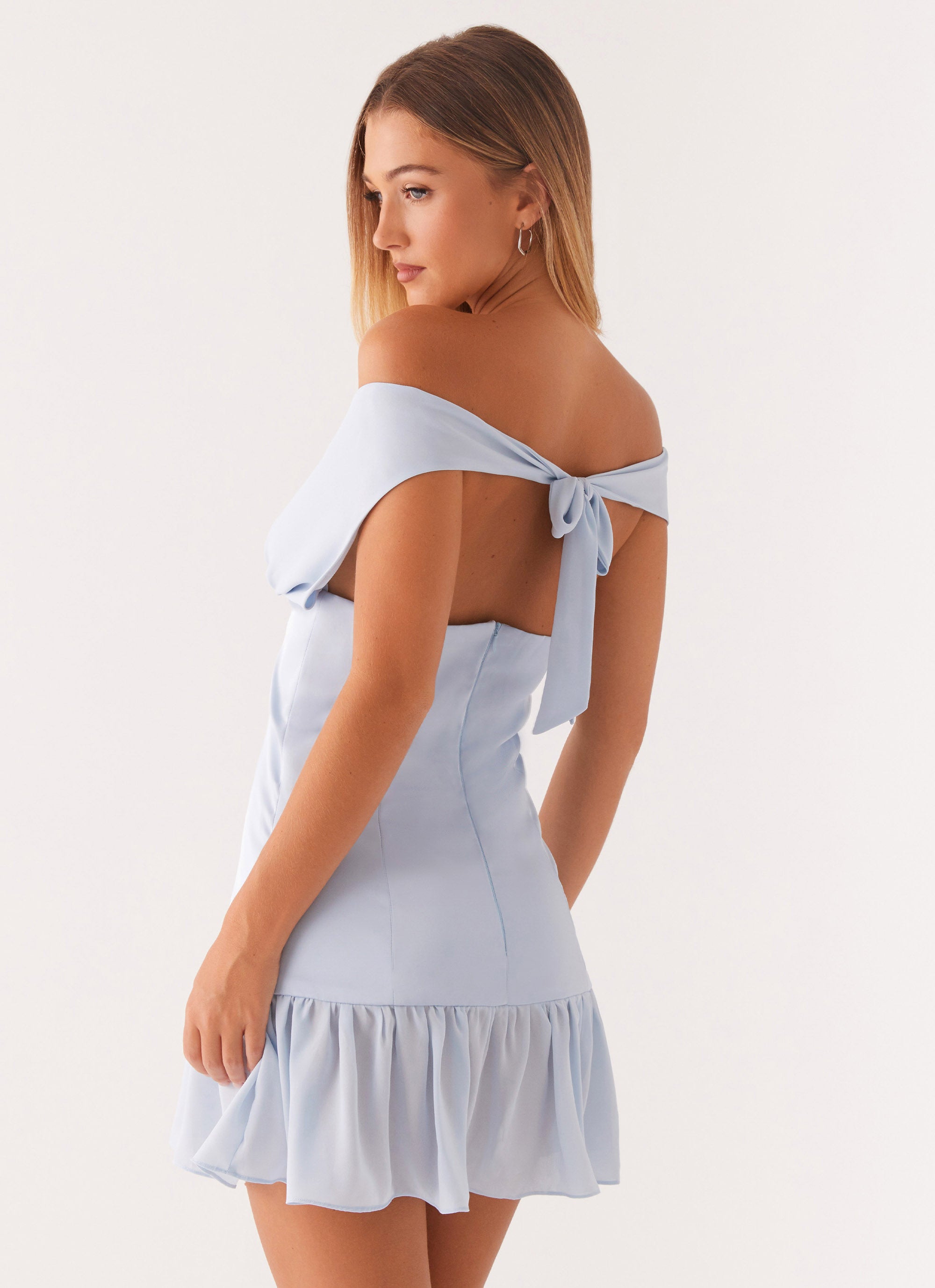 Dear Diary Mini Dress - Pastel Blue Dear Diary Mini Dress - Pastel Blue
